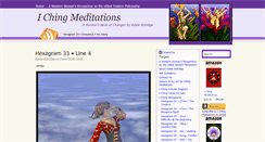 Desktop Screenshot of ichingmeditations.com
